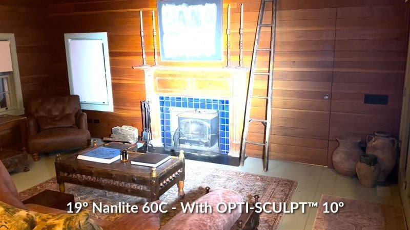 Nanlite 60C - With OPTI-SCULPT 10° light shaping lens